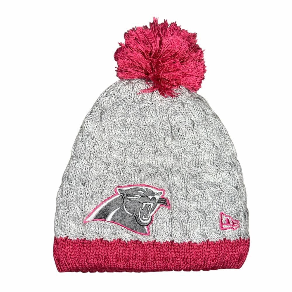 NFL New Era Carolina Panthers Women’s Breast Cancer Awareness Beanie